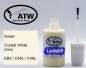 Preview: Smart, Crystal White (trim), EB3 / C48L / C49L: 20ml Lackstift, von ATW Autoteile West.